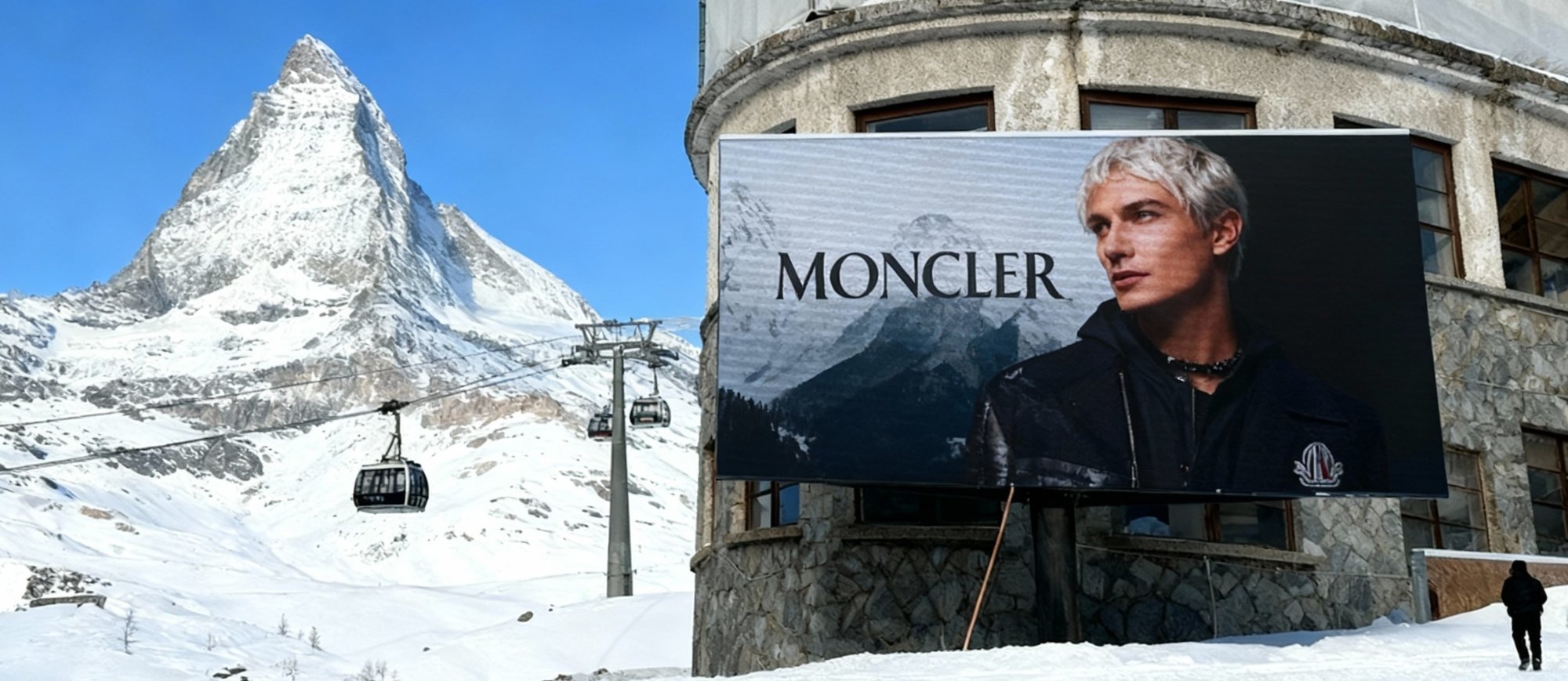Cervinia Mountain Billboard