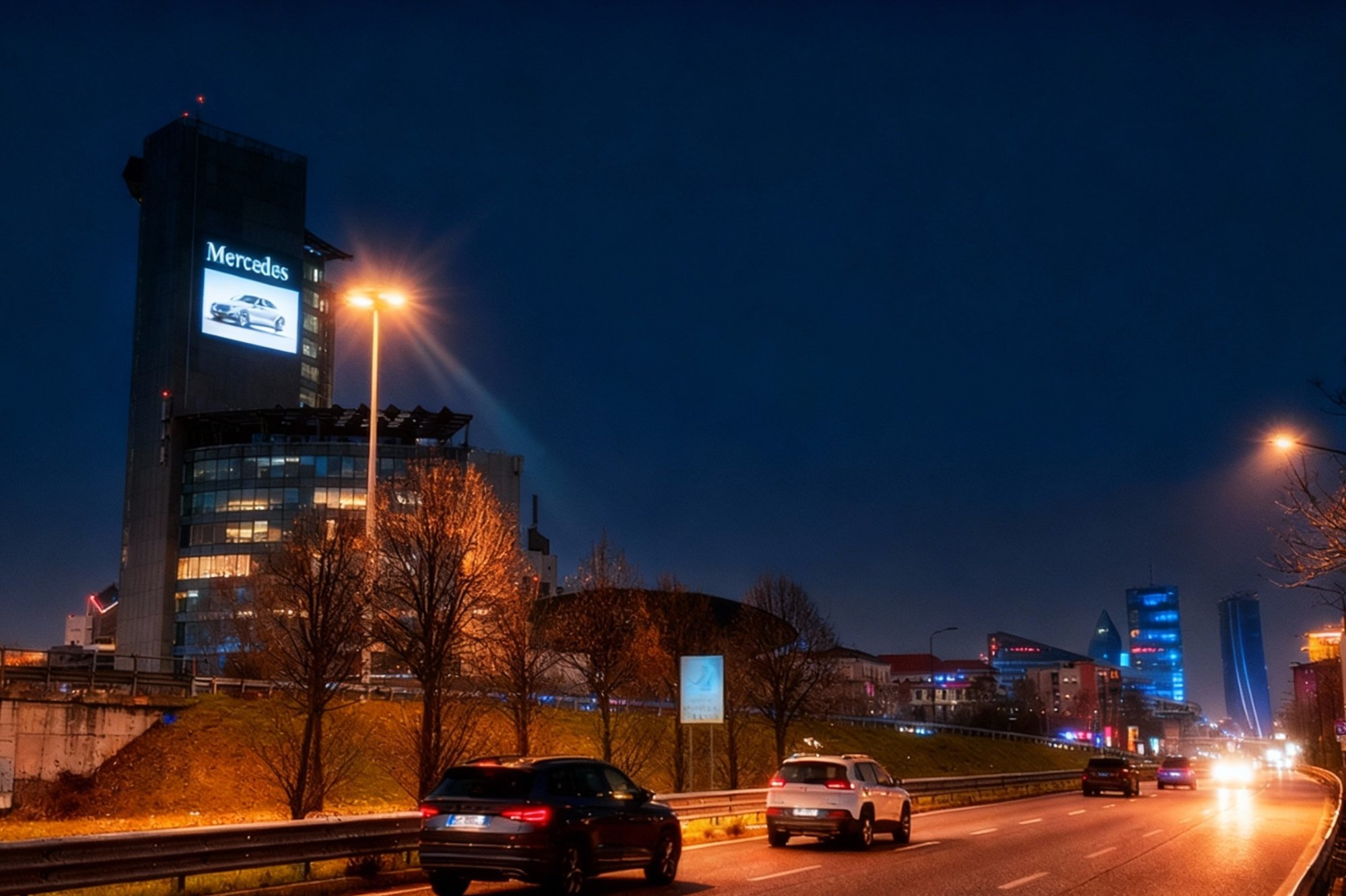 Highway Digital Tower